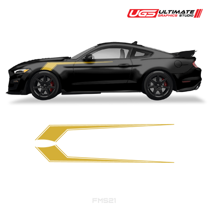 Ford Mustang Double Fender Graphics