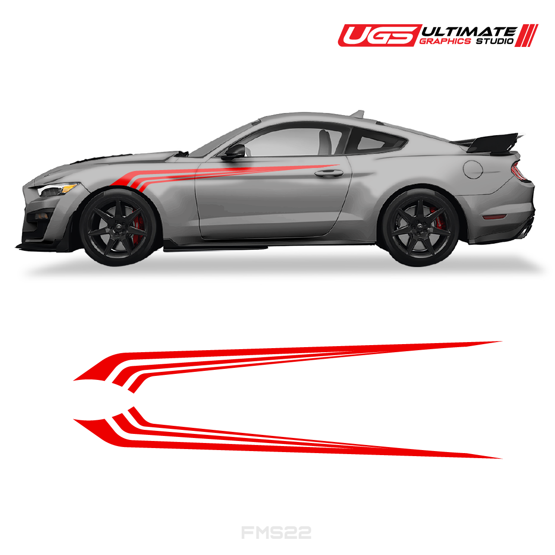Ford Mustang Fender Accent Graphics