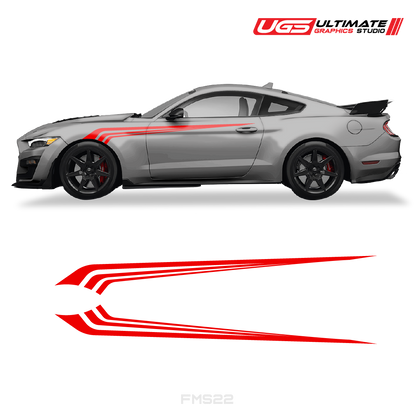Ford Mustang Fender Accent Graphics