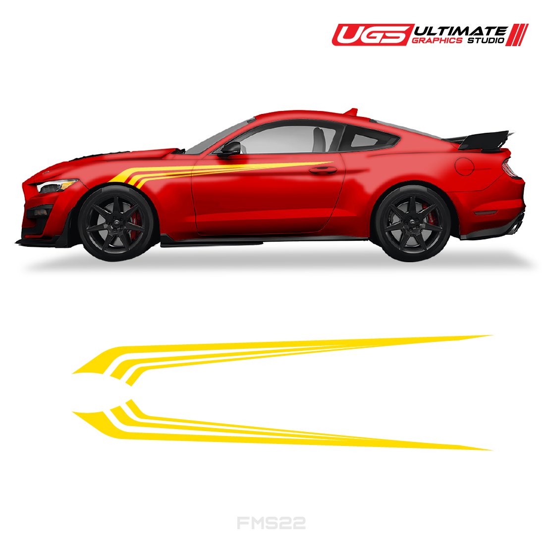 Ford Mustang Fender Accent Graphics