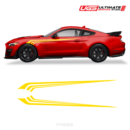Ford Mustang Fender Accent Graphics