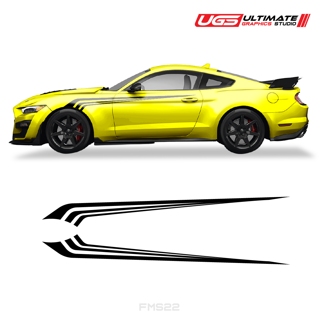 Ford Mustang Fender Accent Graphics