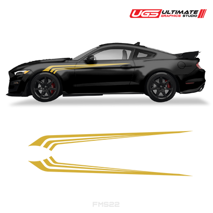 Ford Mustang Fender Accent Graphics