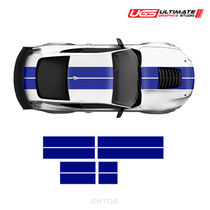 Ford Mustang Top 2 Stripes