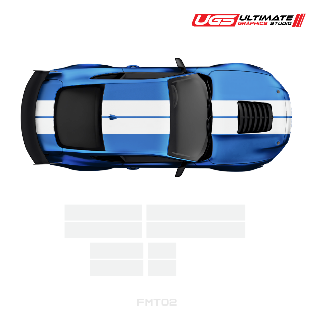 Ford Mustang Top 2 Stripes