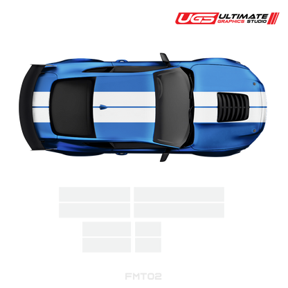Ford Mustang Top 2 Stripes