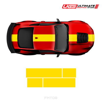 Ford Mustang Top 2 Color Strip