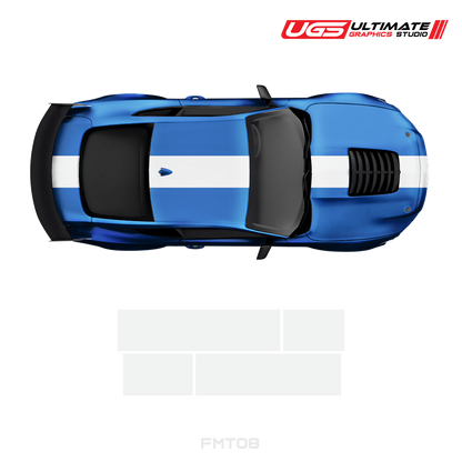 Ford Mustang Top 2 Color Strip