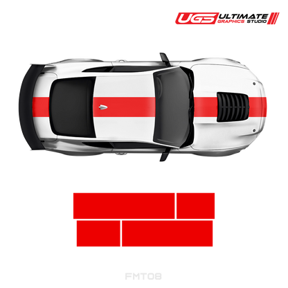 Ford Mustang Top 2 Color Strip
