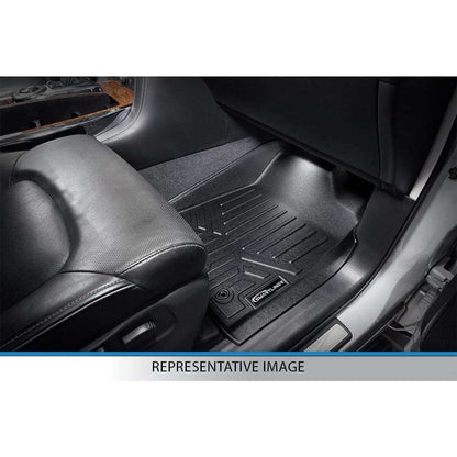 SMARTLINER Floor Liners for 2002-2008 Dodge Ram 1500 Quad Cab / 2003-2009 Ram 2500/3500 Quad Cab Bench seat With OTH Coverage