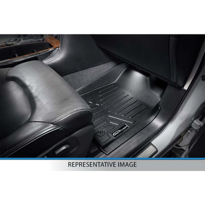 SMARTLINER Custom Fit Floor Liners For 2014-2020 Transit Connect With Carpet Flooring (Long Wheelbase & 2nd Row Bucket Seats)