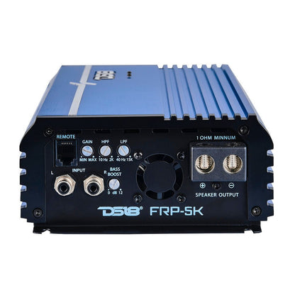 FRP Compact Full-Range Class D 1-Channel Amplifier 5,000 Watts Rms @ 1-Ohm