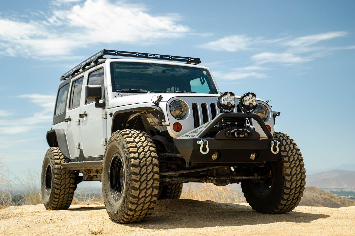 DV8 Offroad 2007-2024 Jeep Wrangler JK/JL & Gladiator JT | FS-15 Series Front Bumper FBJL-05