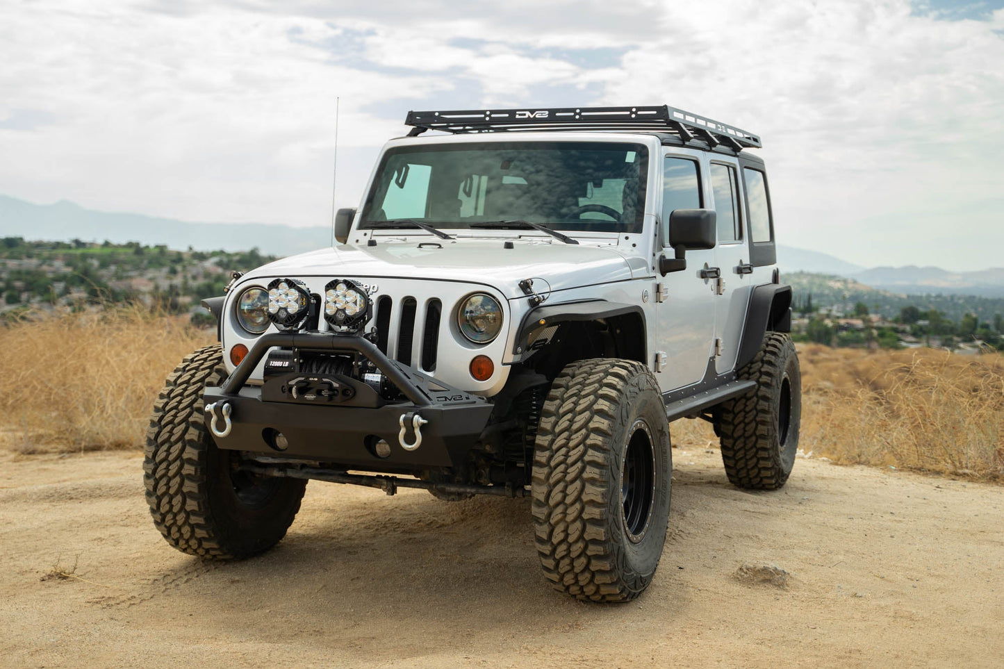 DV8 Offroad 2007-2024 Jeep Wrangler JK/JL & Gladiator JT | FS-15 Series Front Bumper FBJL-05