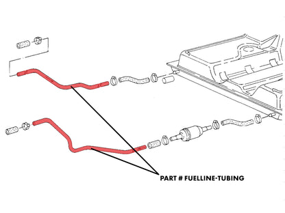 Fuel Hard Line - 6mm (13 Feet) [2WD Vanagon]