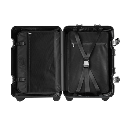 TREVA Aluminum Suitcase Gunmetal
