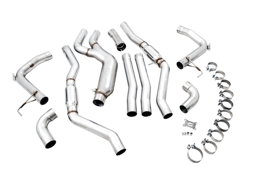 AWE Tuning Track Edition Exhaust for G20 M340i - OE Tips 3020-11032