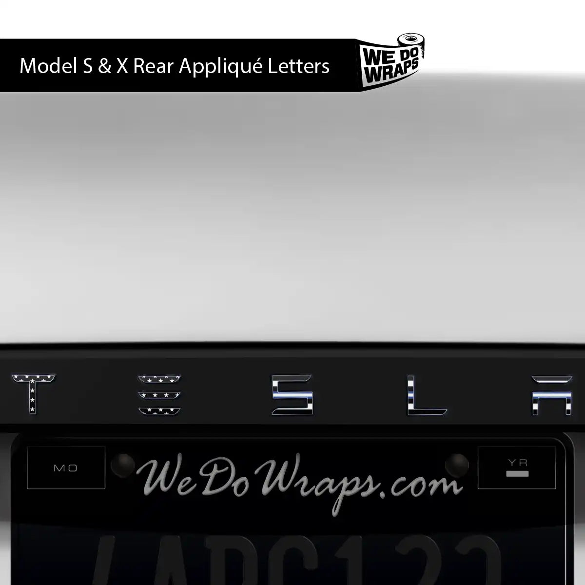 First Responders EMS Tesla Emblem Decals (Front + Back) | Model X