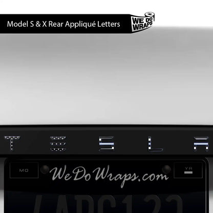 First Responders EMS Tesla Emblem Decals (Front + Back) | Model X