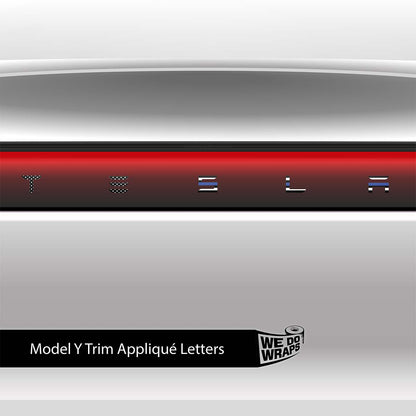 First Responders Law Enforcement Tesla Emblem Decals (Front + Back) | Model Y