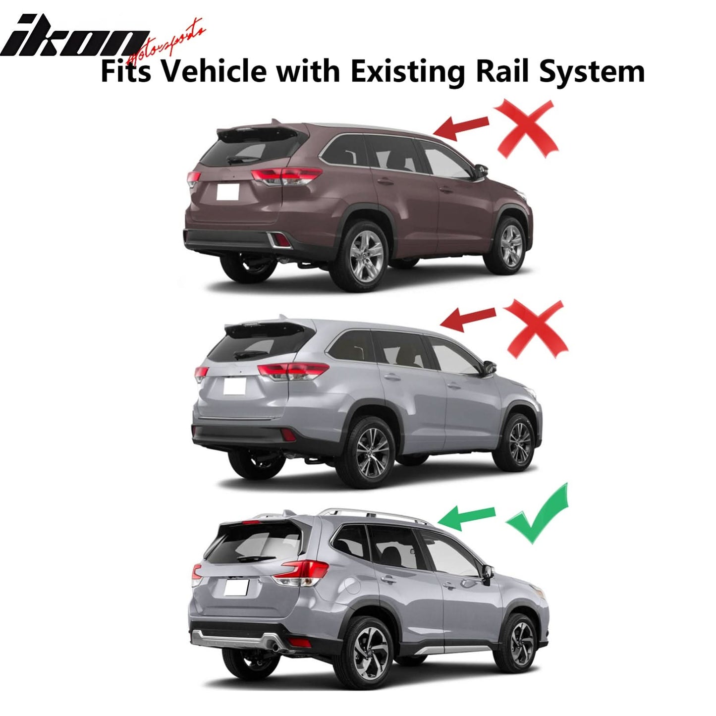 Universal Car Roof Rack Cross Bar Cargo Luggage Carrier Aluminum