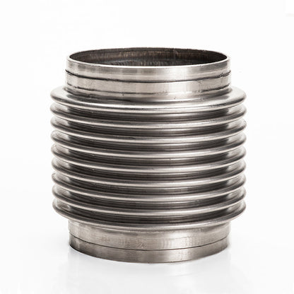 4.000" Flex Bellow (with Inner Liner) x 4.000" Overall Length - 304 Stainless