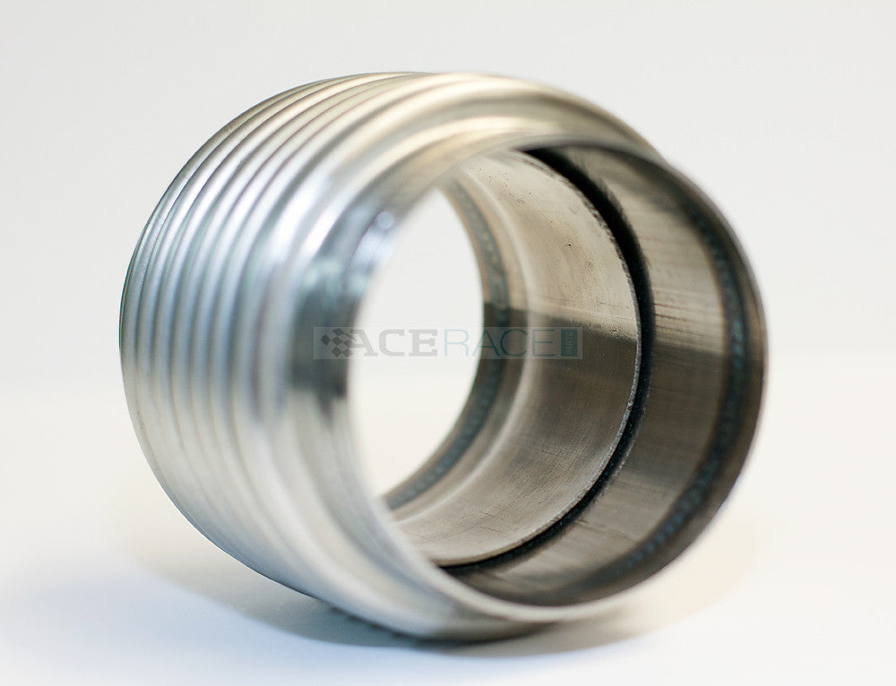 3.000" Flex Bellow (with Inner Liner) x 4.000" Overall Length - 321 Stainless