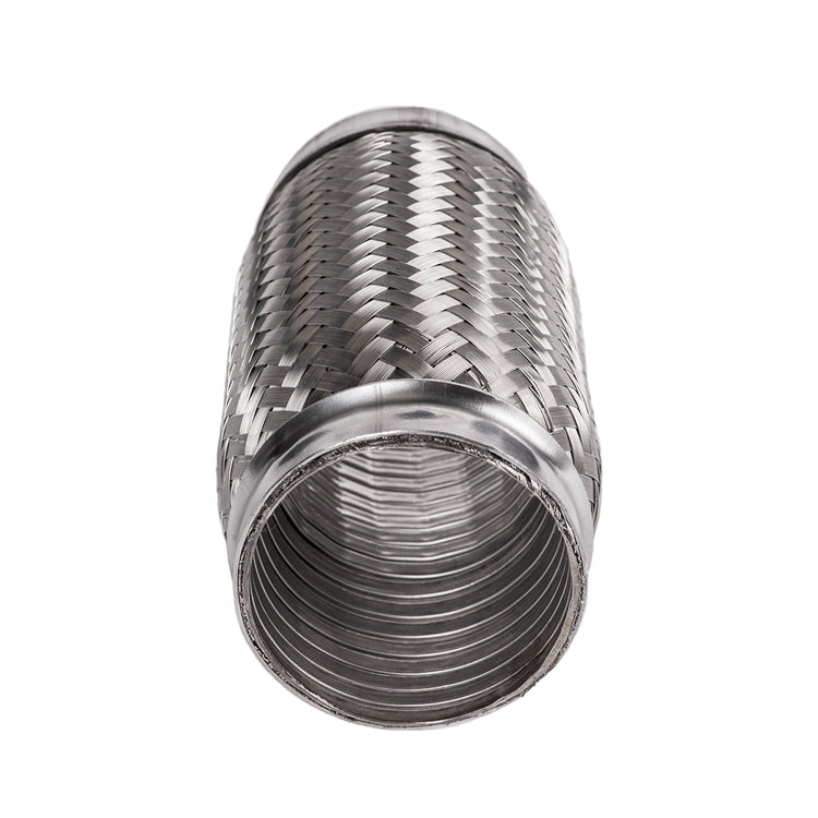2.000" ID x 8" Long Flex Coupling (Interlock Liner) 304 Stainless