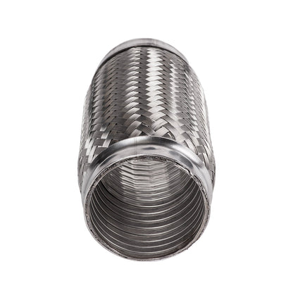 2.000" ID x 8" Long Flex Coupling (Interlock Liner) 304 Stainless