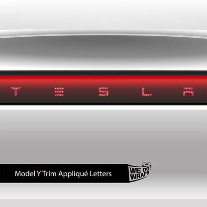 Flower Power Tesla Emblem Decals (Front + Back) | Model Y
