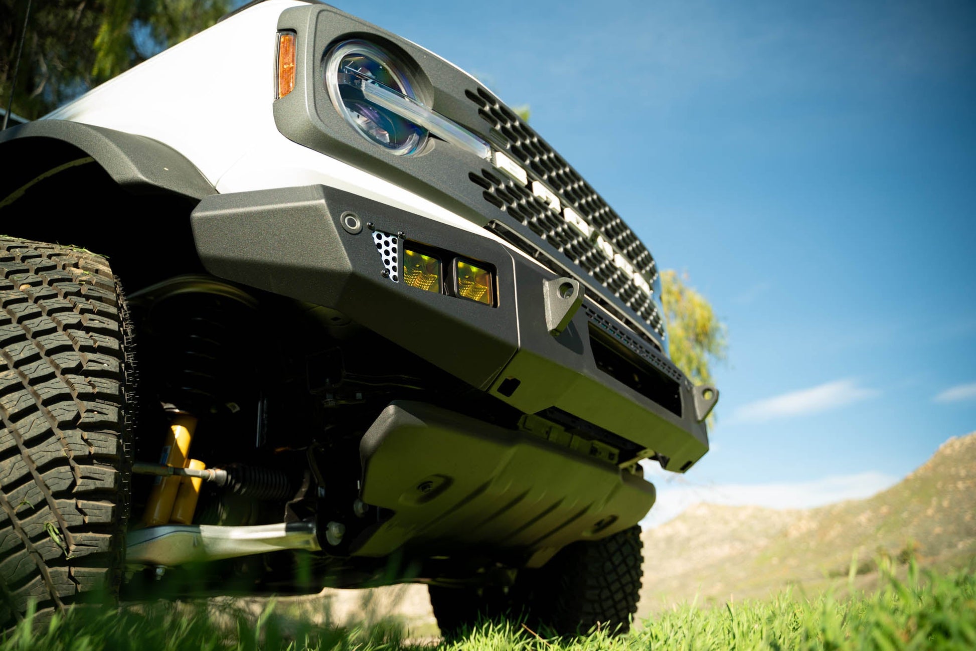 OE Plus Series Front Bumper V2 for the 2021-2024 Ford Bronco with ACC