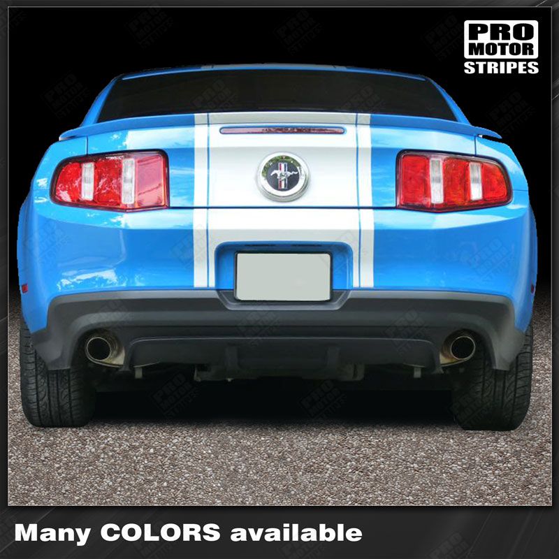 Ford Mustang 2010-2012 Pre-cut Factory Style Over-The-Top Stripes