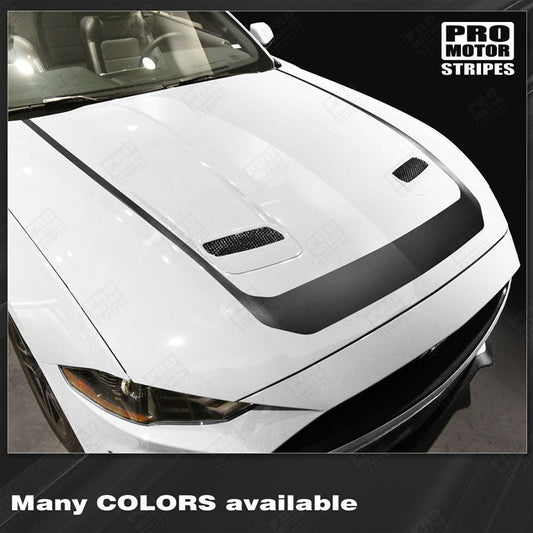 Ford Mustang 2018-2023 Hood Accent Decal Stripe