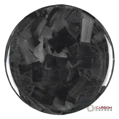 2024+ S650 Mustang Real Carbon Fiber Headlight Control Trim Overlay