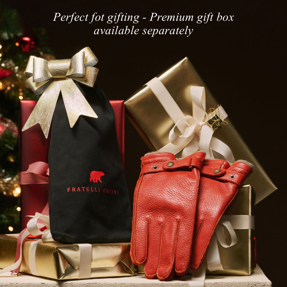 Alessa (berry) - Classic Italian lambskin leather driving gloves