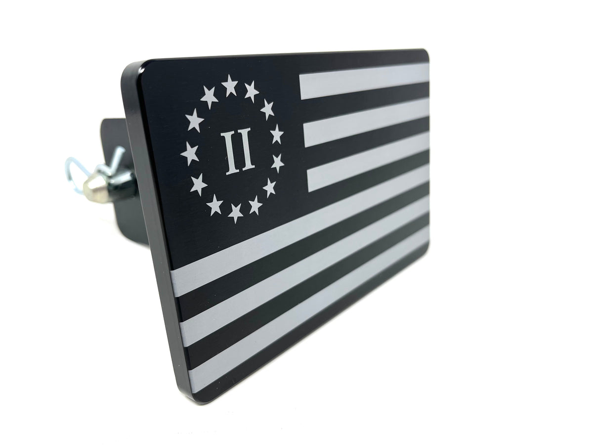 Second American Revolution Flag Hitch Cover