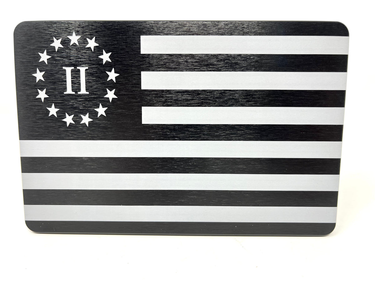 Second American Revolution Flag Hitch Cover