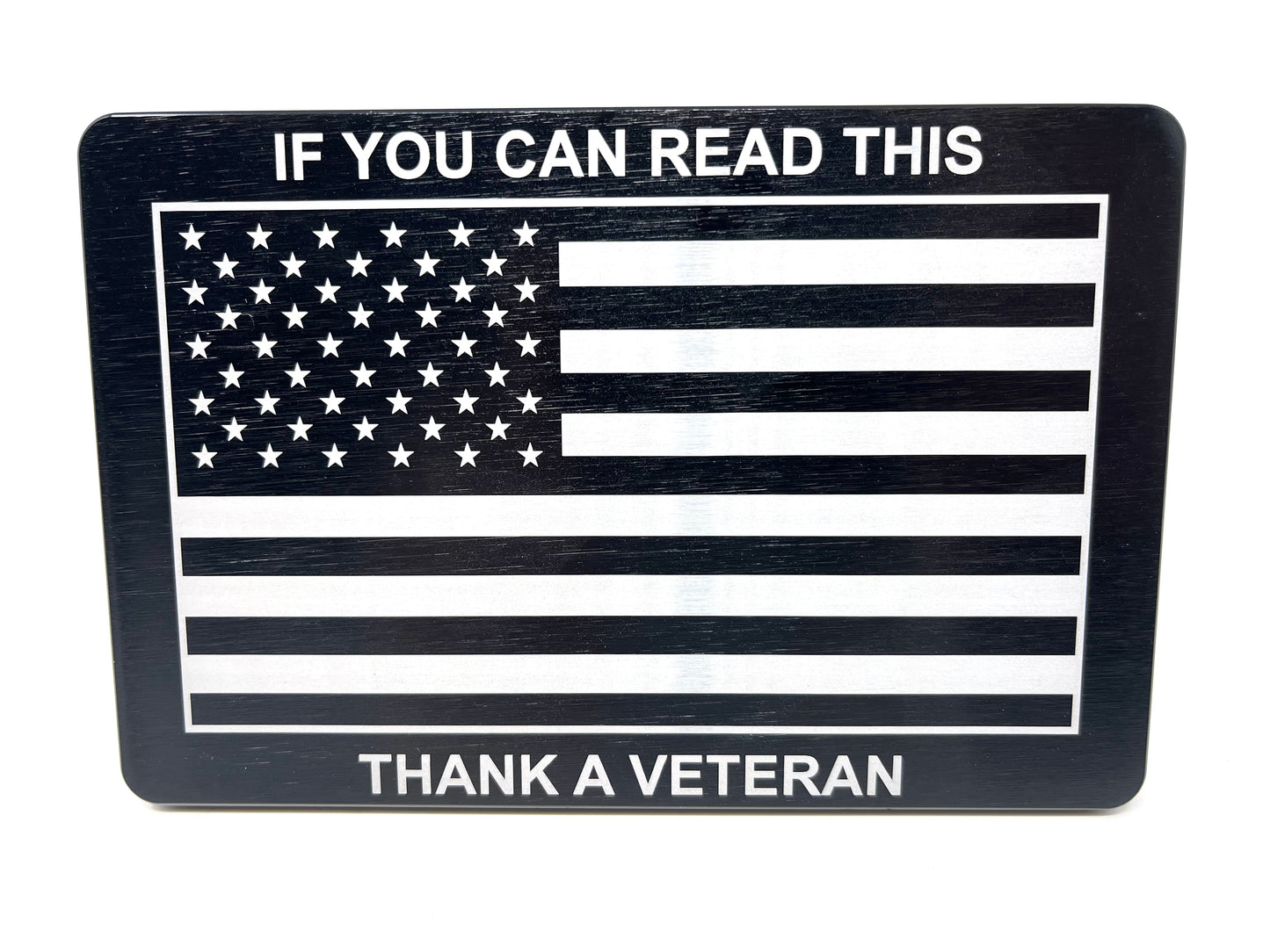 If You Can Read This Thank A Veteran Hitch Cover