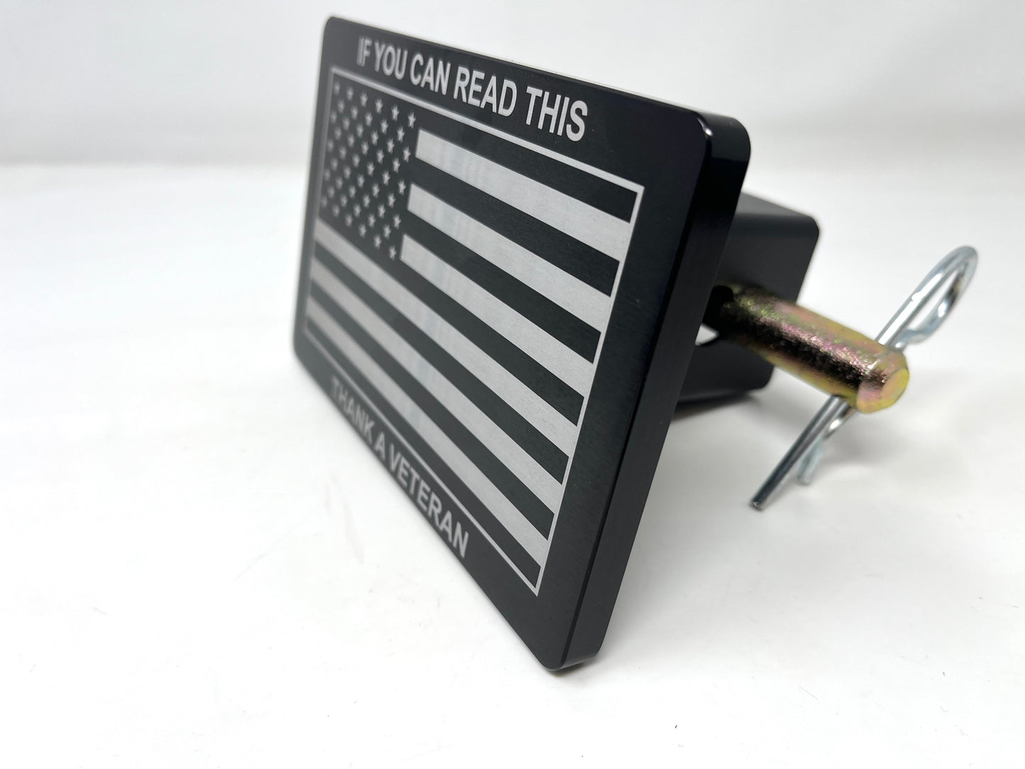 If You Can Read This Thank A Veteran Hitch Cover