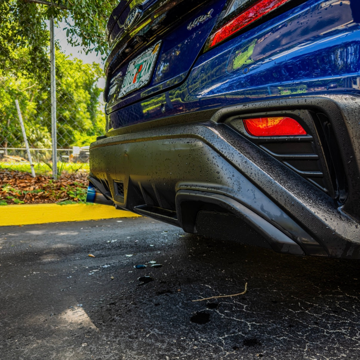 Exhaust Cover for Subaru WRX (VB)