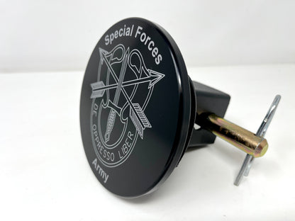 Army Special Forces - De Opresso Liber Billet Aluminum Hitch Cover