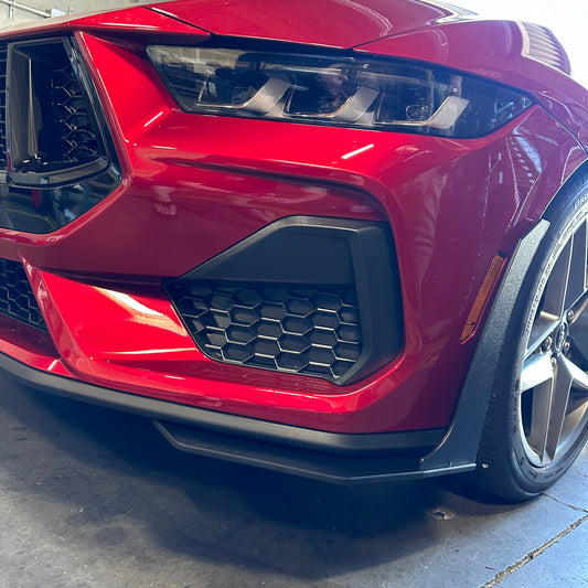 Mustang 24-26 GT/ECO 'GT500 Style' Splitter Winglet & Fender Extensions