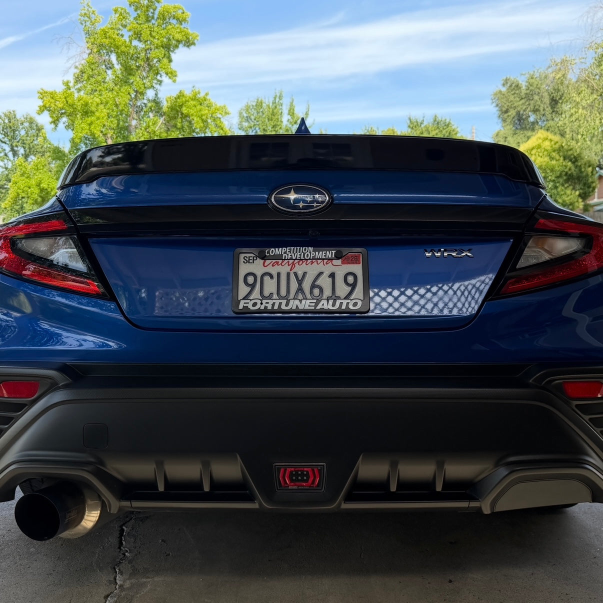 Exhaust Cover for Subaru WRX (VB)