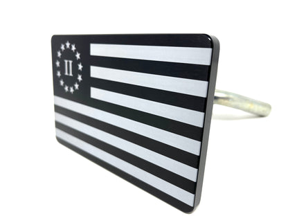 Second American Revolution Flag Hitch Cover