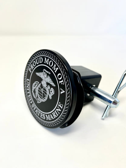 Proud Mom Of A Marine Hitch Cover