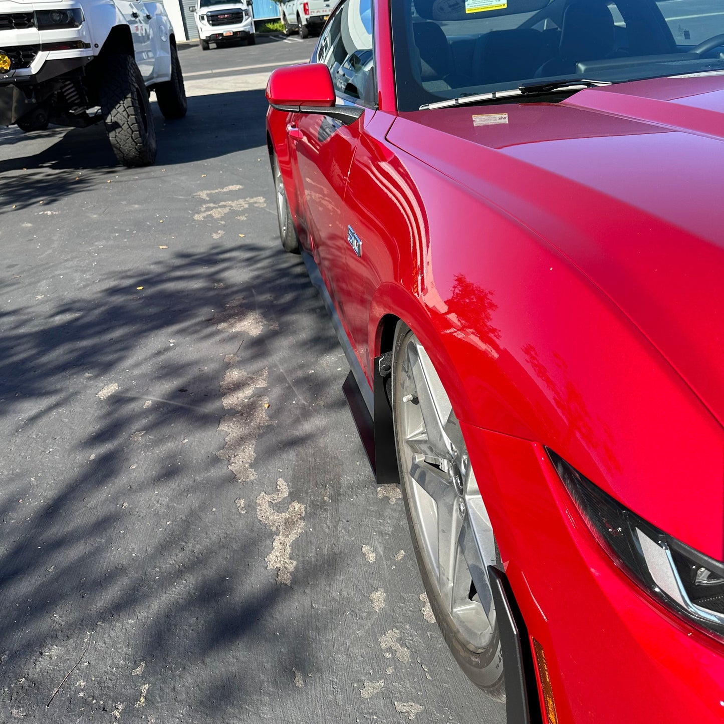Mustang 24-26 GT/ECO GT500 Style Side Skirt Extensions