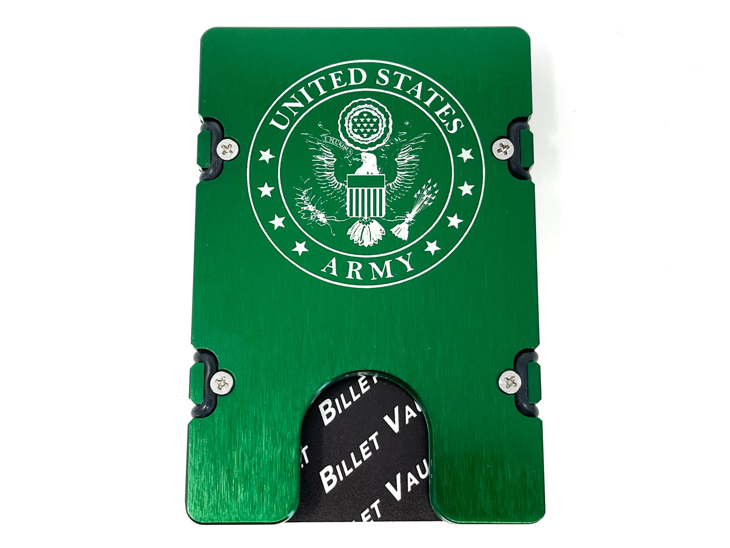 Army Badge - BilletVault Aluminum Wallet
