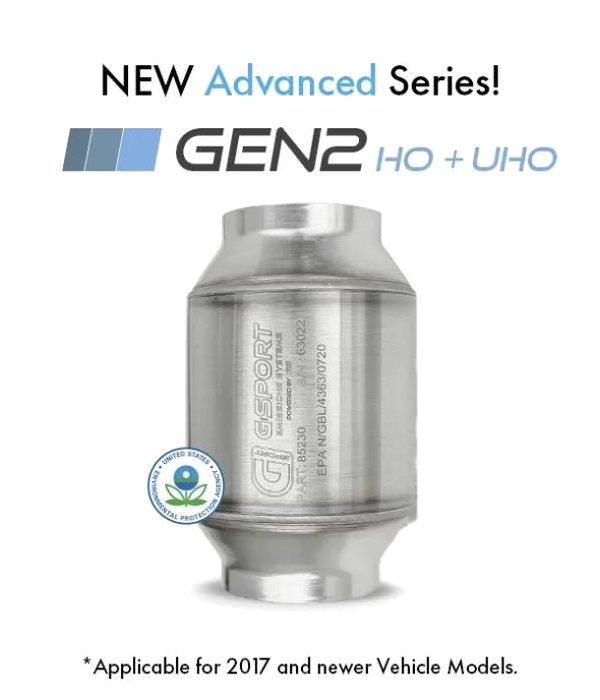 G-Sport Gen2 UHO EPA Compliant Catalytic Converter - 3.000" Inlet/Outlet (85230)