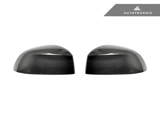 AutoTecknic Replacement Dry Carbon Mirror Covers - BMW G01 X3 | G02 X4