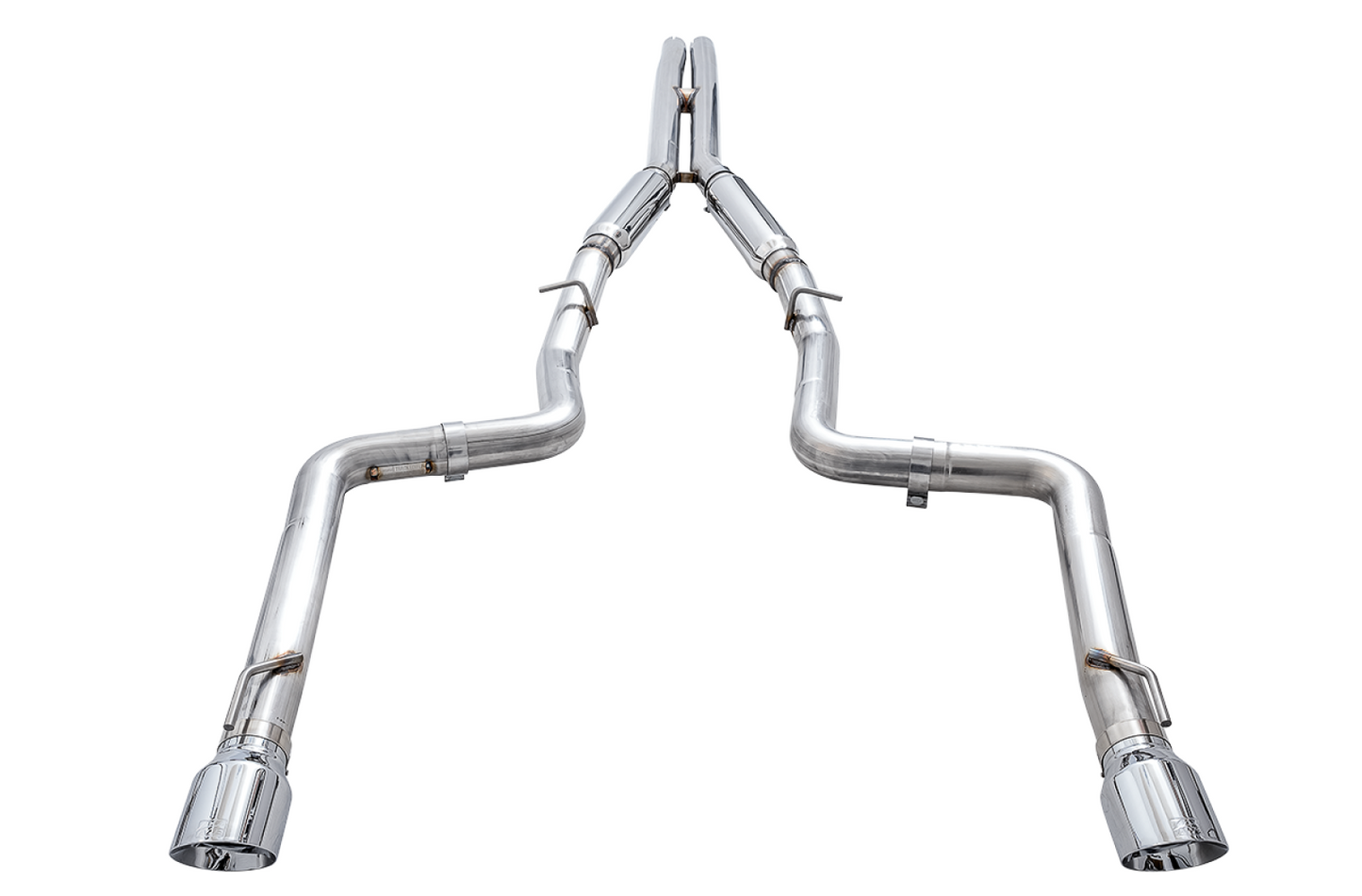 AWE Tuning Track Edition Exhaust for 17 Charger 5.7 - Chrome Silver Tips 3015-32120